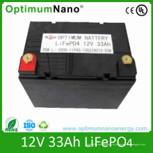 Lifepo4 батарея 12V батарей 33ah для вагонетки гольфа